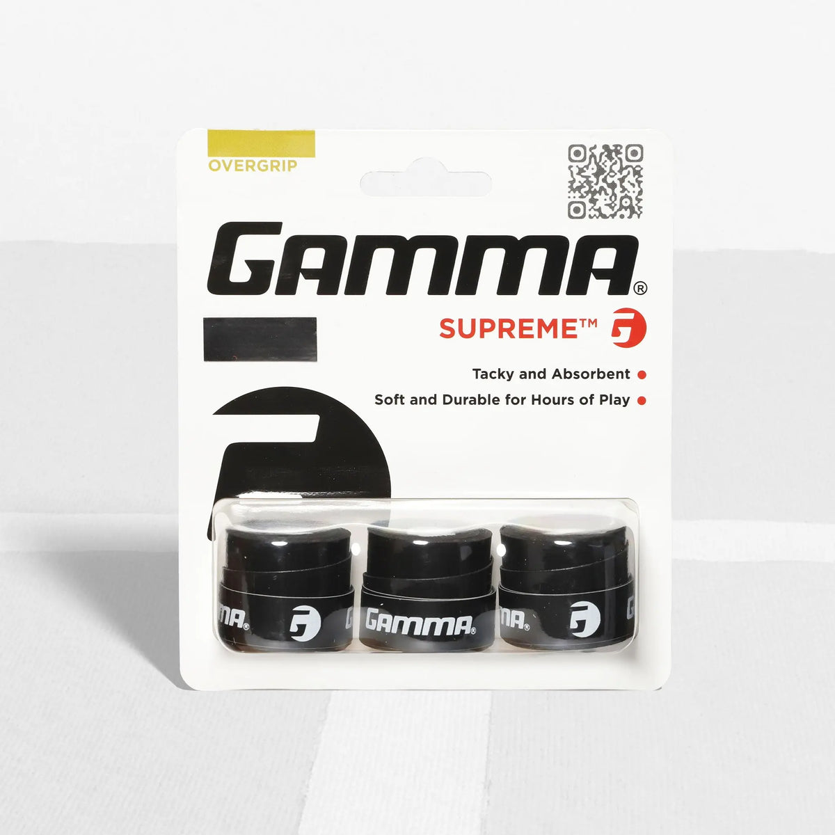 Gamma Supreme Overgrip – 3 Pack