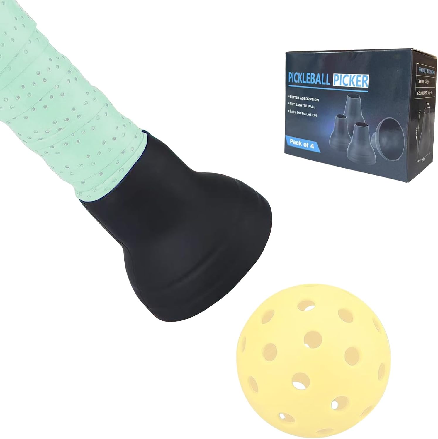 Pickleball Paddle Suction Cup